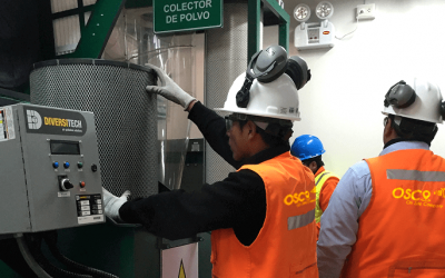 Limpieza técnica de filtros de aire.